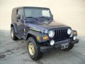 2006 Midnight Blue Pearl Jeep Wrangler Sport 4x4 Golden Eagle  photo #5