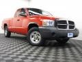 2005 Flame Red Dodge Dakota ST Club Cab 4x4  photo #1