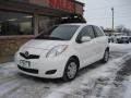 2009 Polar White Toyota Yaris 3 Door Liftback  photo #1