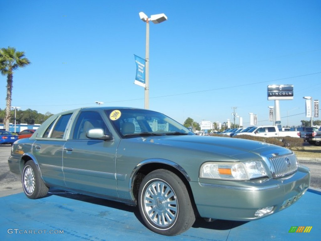 2006 Grand Marquis LS - Light Tundra Metallic / Light Camel photo #7