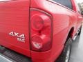 2007 Flame Red Dodge Ram 1500 SLT Mega Cab 4x4  photo #19