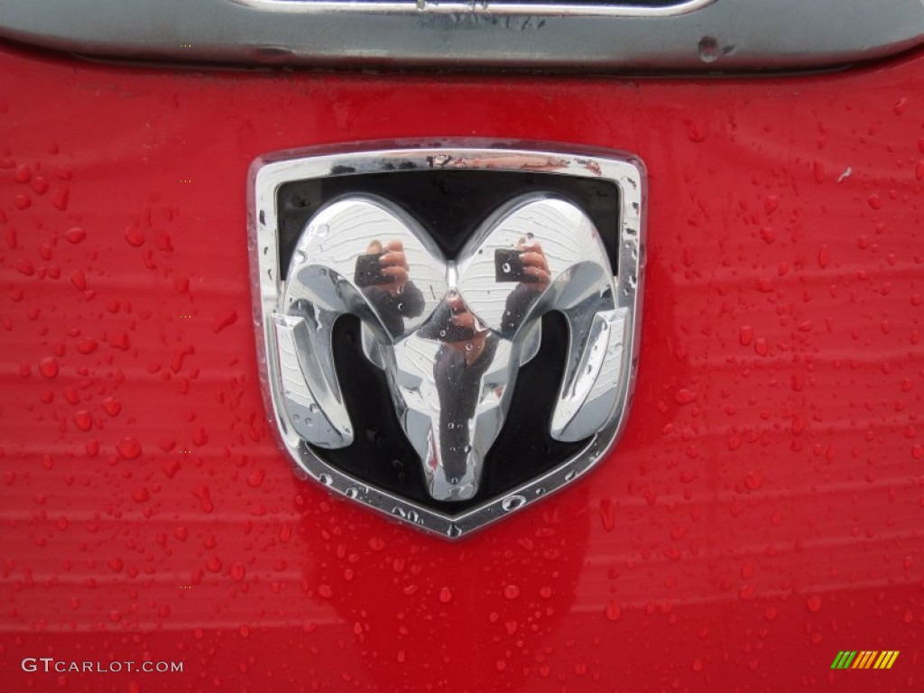 2007 Ram 1500 SLT Mega Cab 4x4 - Flame Red / Medium Slate Gray photo #21