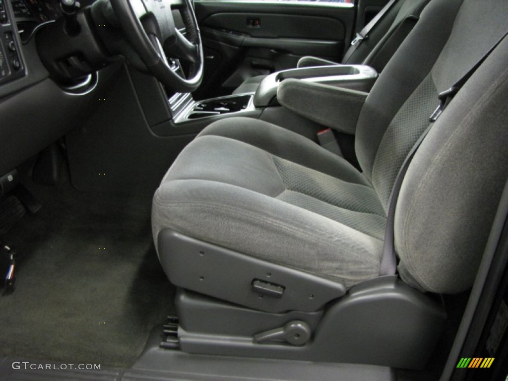 2006 Silverado 1500 LT Extended Cab 4x4 - Black / Dark Charcoal photo #10