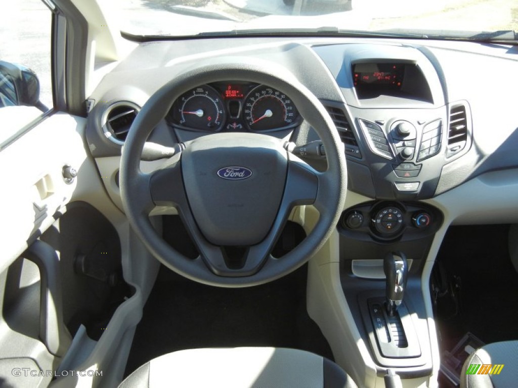 2013 Fiesta S Sedan - Violet Gray / Charcoal Black/Light Stone photo #6