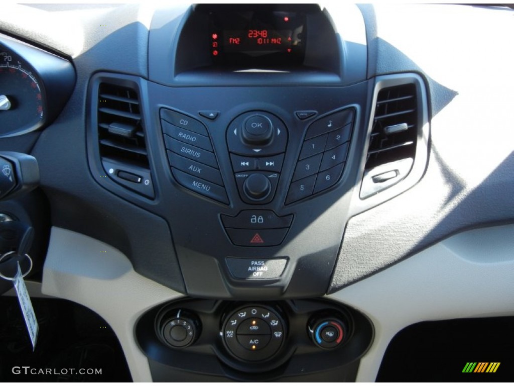 2013 Fiesta S Sedan - Violet Gray / Charcoal Black/Light Stone photo #8