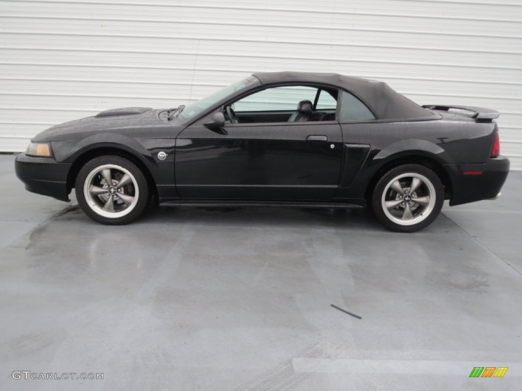 2004 Mustang GT Convertible - Black / Dark Charcoal photo #5