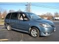 Tsunami Blue Mica 2004 Mazda MPV LX Exterior