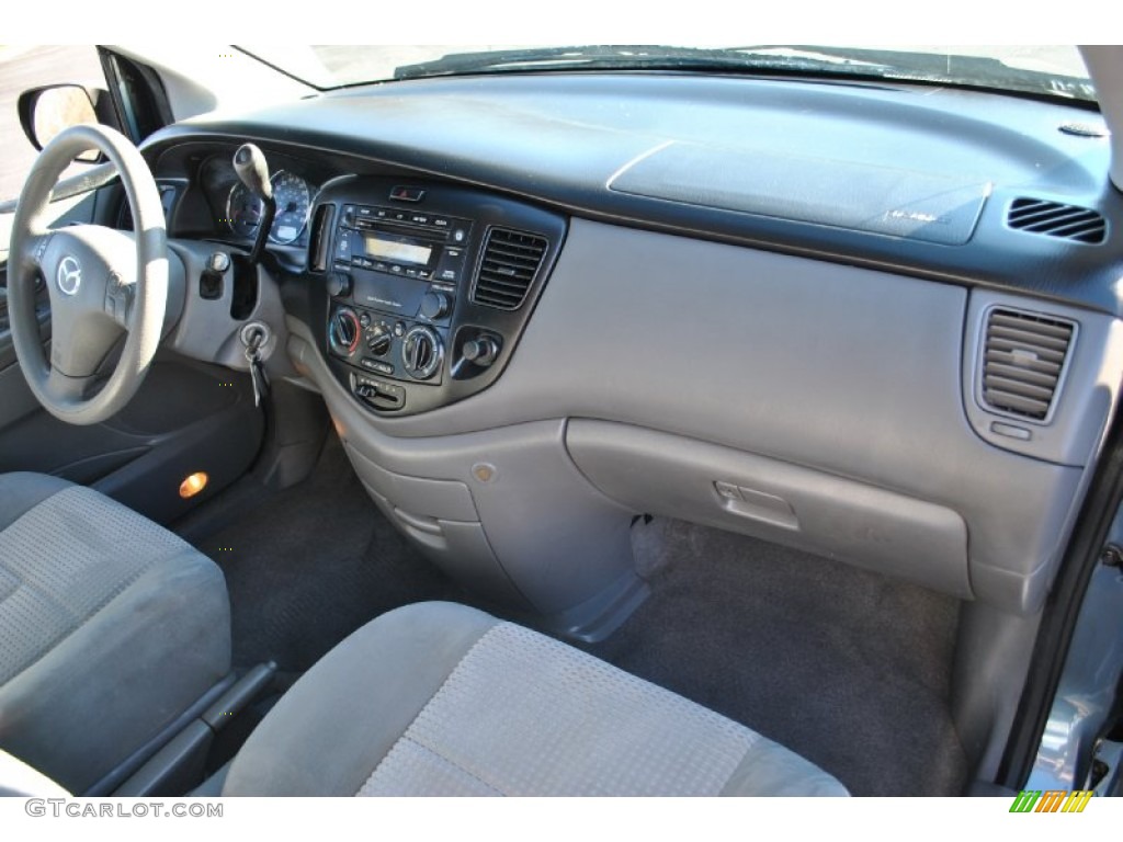 2004 Mazda MPV LX Gray Dashboard Photo #75273216