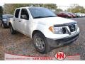 Avalanche White 2010 Nissan Frontier SE Crew Cab