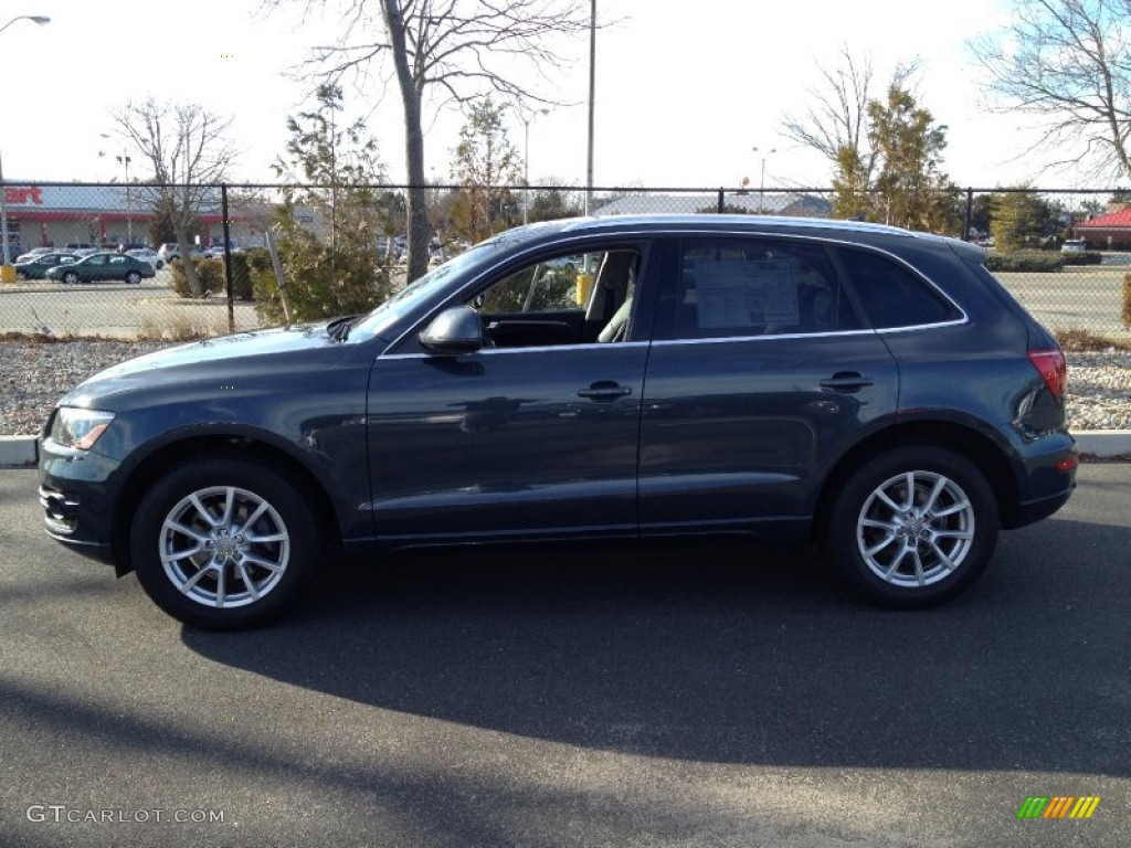 2009 Q5 3.2 Premium quattro - Meteor Gray Pearl Effect / Black photo #4