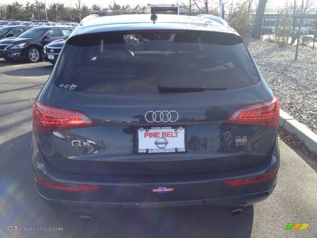 2009 Q5 3.2 Premium quattro - Meteor Gray Pearl Effect / Black photo #6