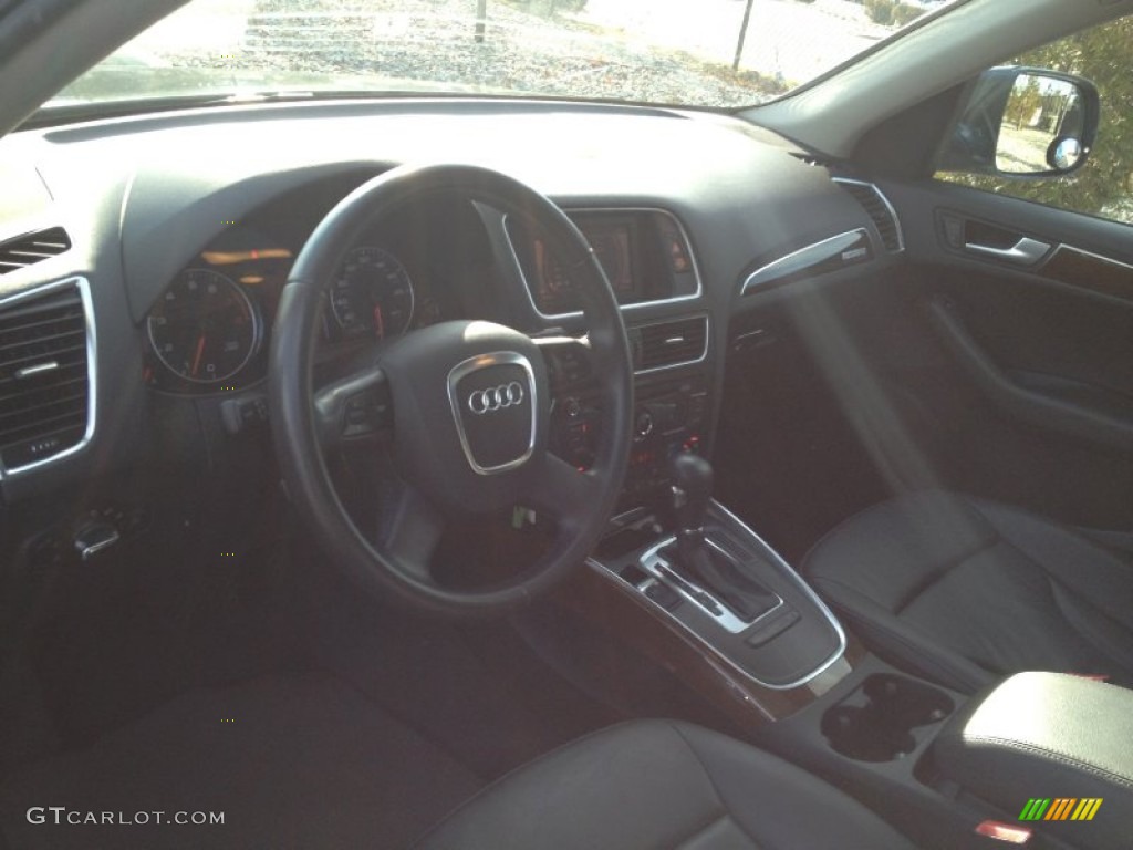 2009 Q5 3.2 Premium quattro - Meteor Gray Pearl Effect / Black photo #9