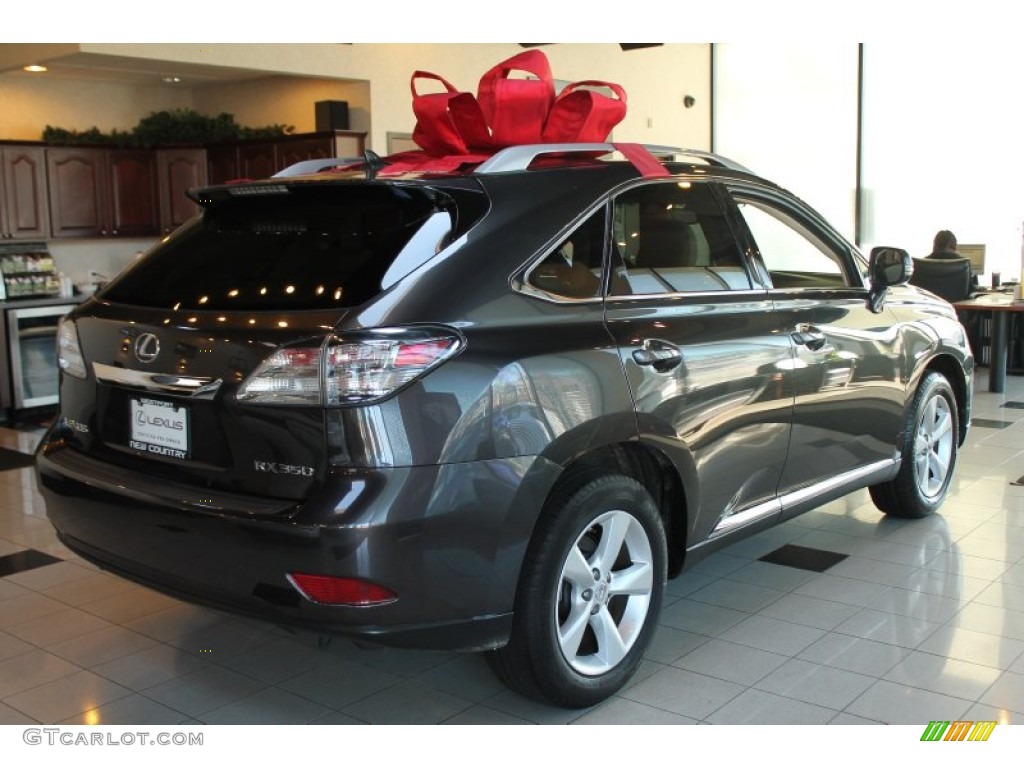 2010 RX 350 AWD - Truffle Brown Mica / Parchment/Brown Walnut photo #3