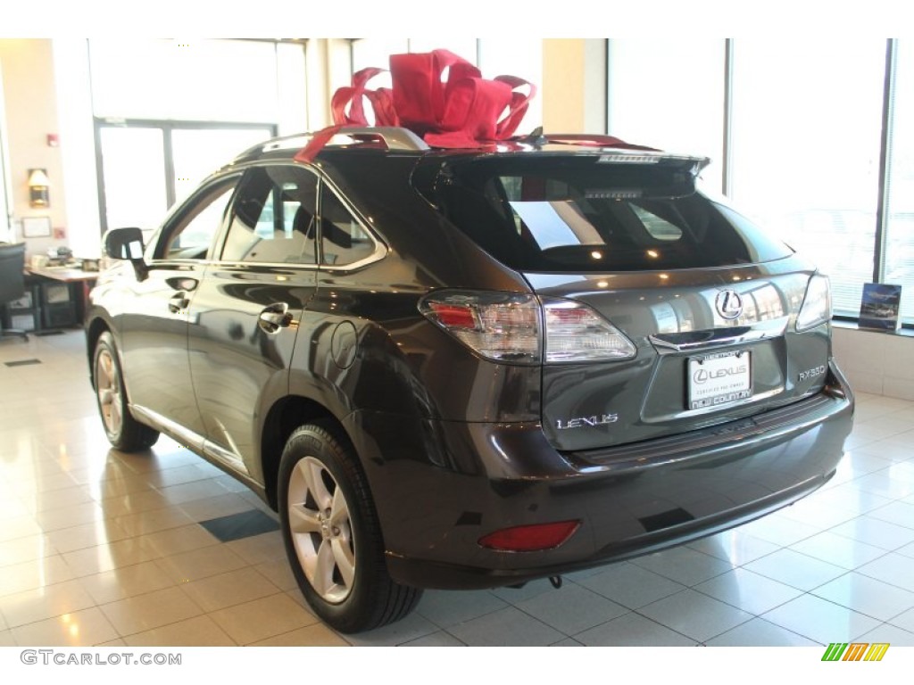 2010 RX 350 AWD - Truffle Brown Mica / Parchment/Brown Walnut photo #5