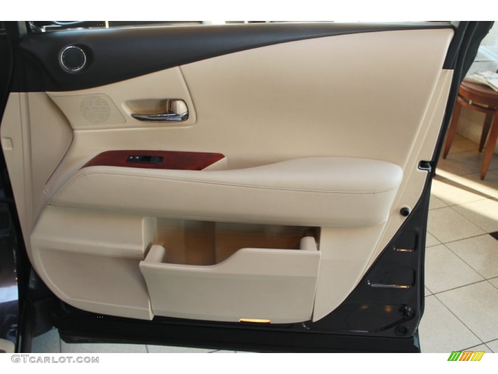 2010 RX 350 AWD - Truffle Brown Mica / Parchment/Brown Walnut photo #11