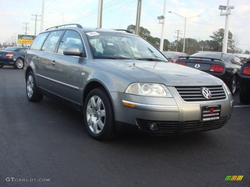 2003 Passat GLX Wagon - Silverstone Grey Metallic / Grey photo #1