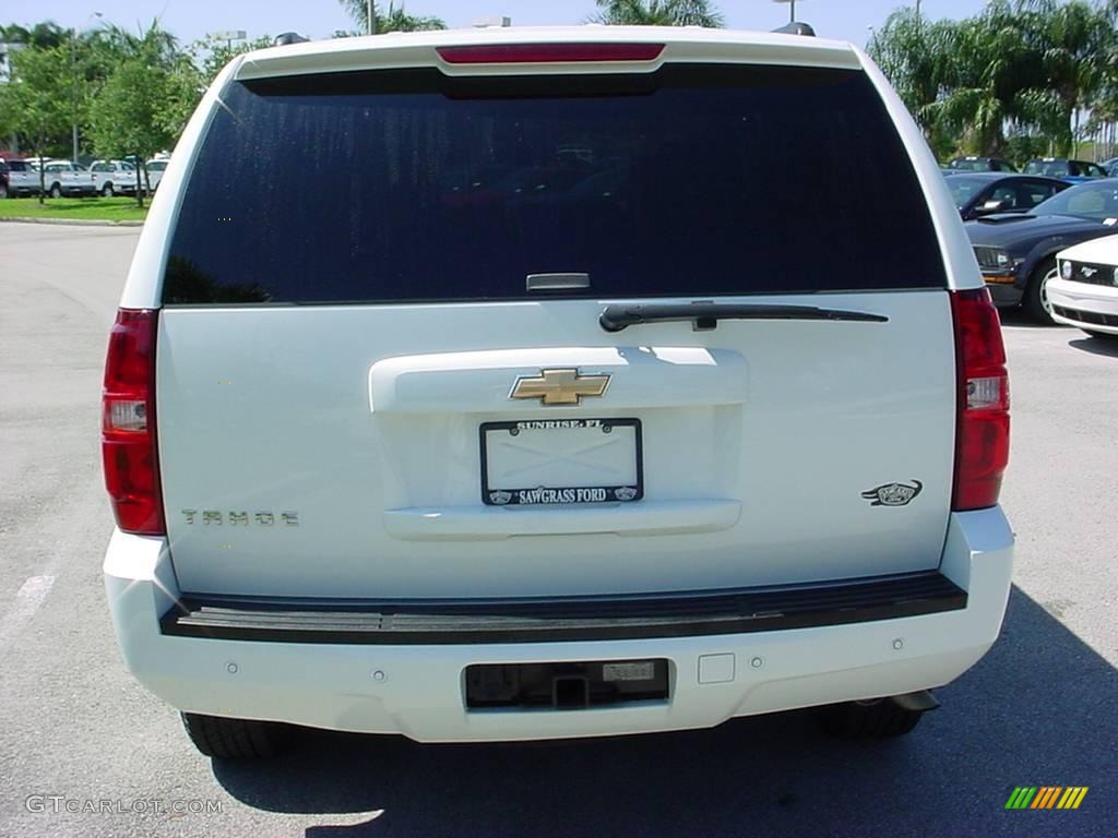 2007 Tahoe LT - Summit White / Ebony photo #4