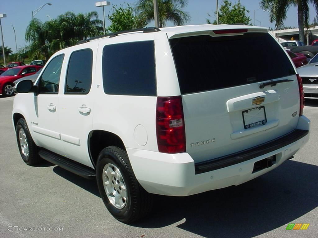 2007 Tahoe LT - Summit White / Ebony photo #6