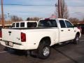 2007 Bright White Dodge Ram 3500 Sport Quad Cab 4x4 Dually  photo #3