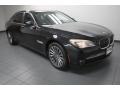 2012 Black Sapphire Metallic BMW 7 Series 740Li Sedan  photo #1
