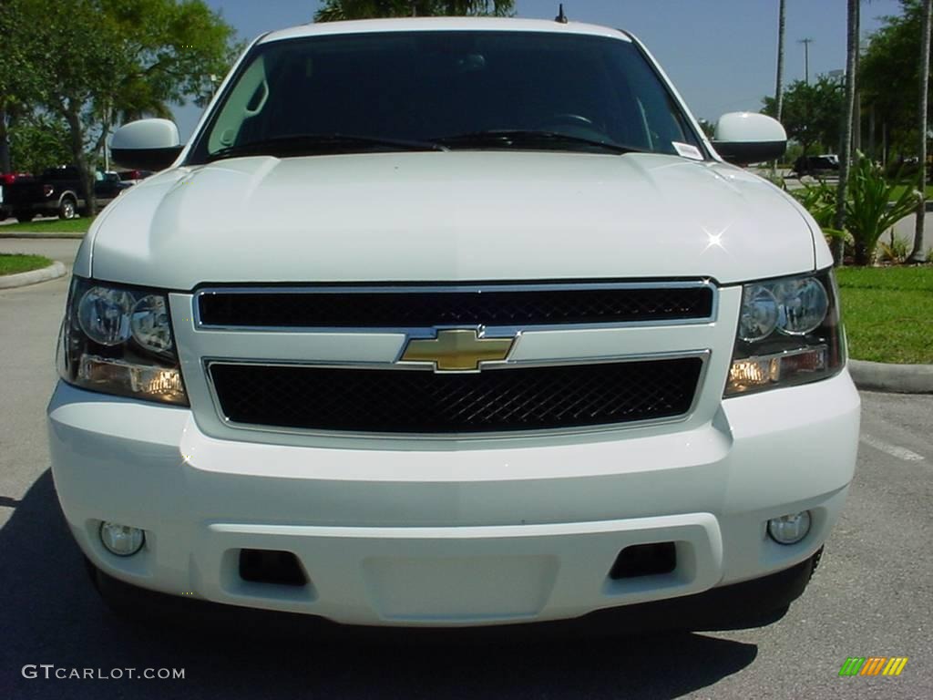 2007 Tahoe LT - Summit White / Ebony photo #9