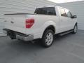 2013 White Platinum Metallic Tri-Coat Ford F150 Lariat SuperCrew  photo #3