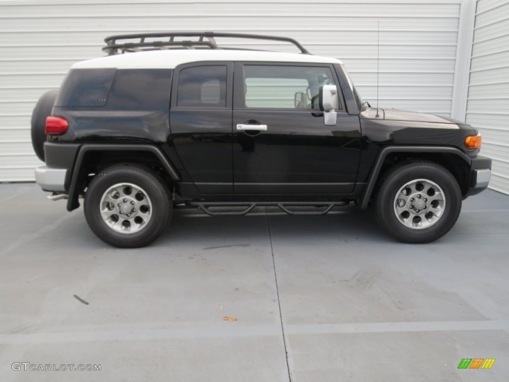 Black 2013 Toyota FJ Cruiser Standard FJ Cruiser Model Exterior Photo #75277719