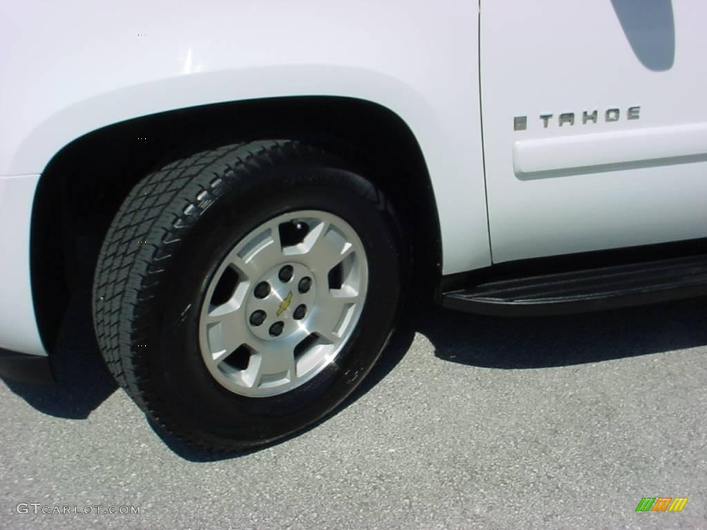 2007 Tahoe LT - Summit White / Ebony photo #17