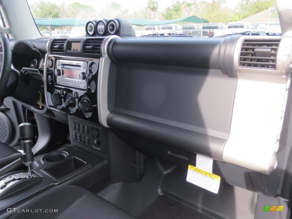 2013 Toyota FJ Cruiser Standard FJ Cruiser Model Dark Charcoal Dashboard Photo #75277888