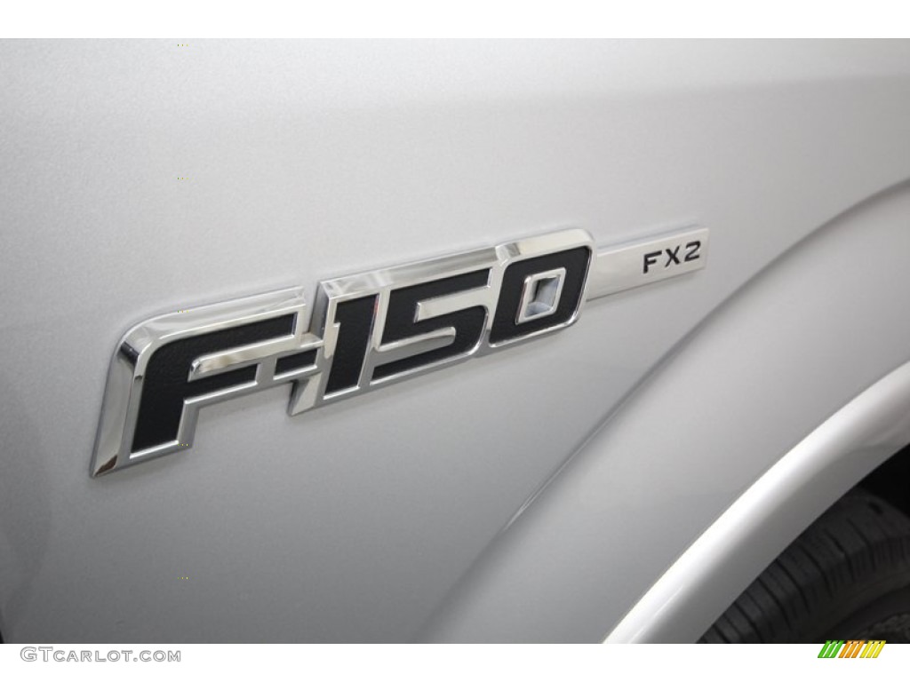 2011 F150 FX2 SuperCrew - Ingot Silver Metallic / Black photo #42