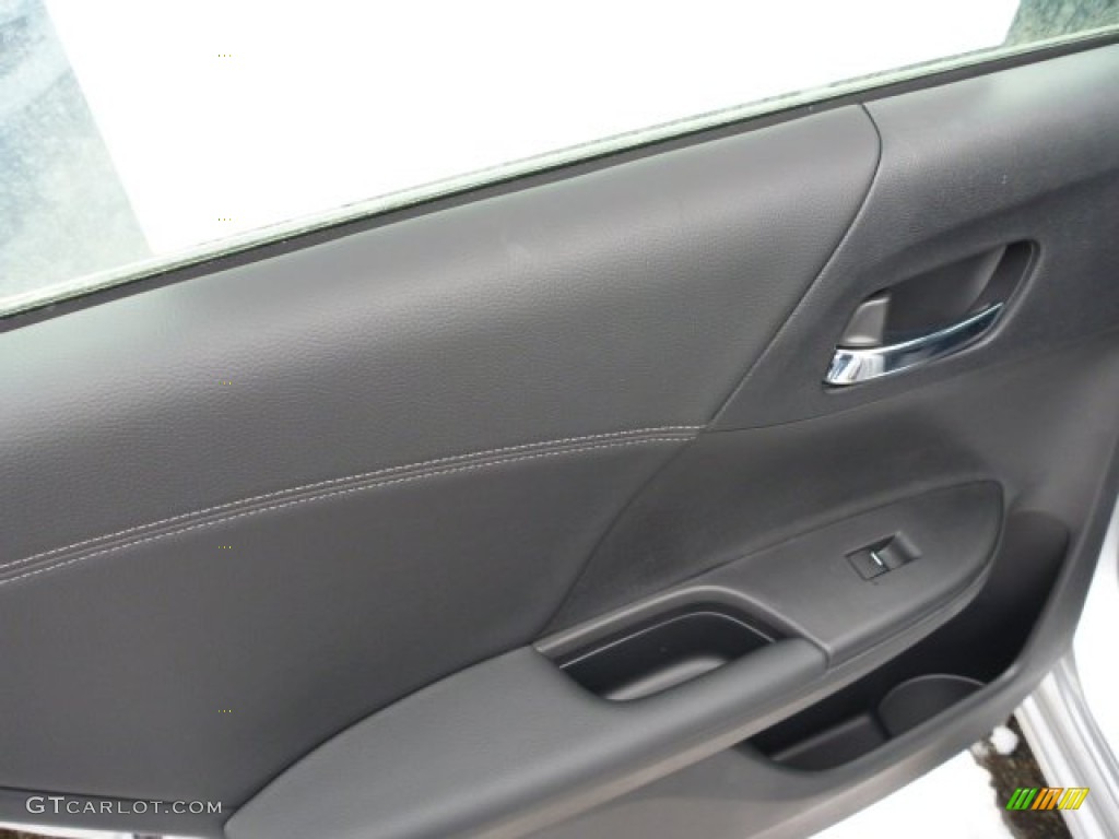 2013 Accord EX-L V6 Sedan - Alabaster Silver Metallic / Black photo #13