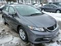 Polished Metal Metallic - Civic LX Sedan Photo No. 6