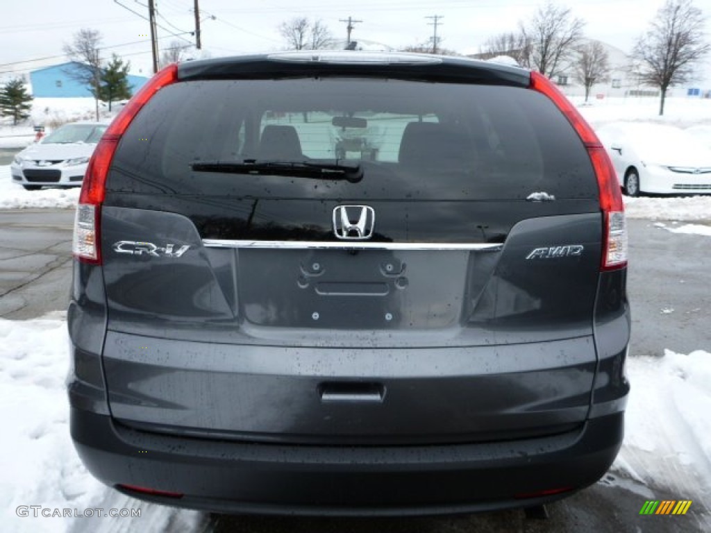 2013 CR-V EX-L AWD - Polished Metal Metallic / Gray photo #3