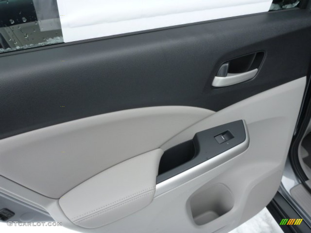 2013 CR-V EX-L AWD - Polished Metal Metallic / Gray photo #13