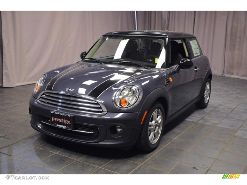 2013 Cooper Hardtop - Highclass Gray Metallic / Carbon Black photo #1