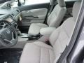 Gray 2013 Honda Civic EX-L Sedan Interior Color