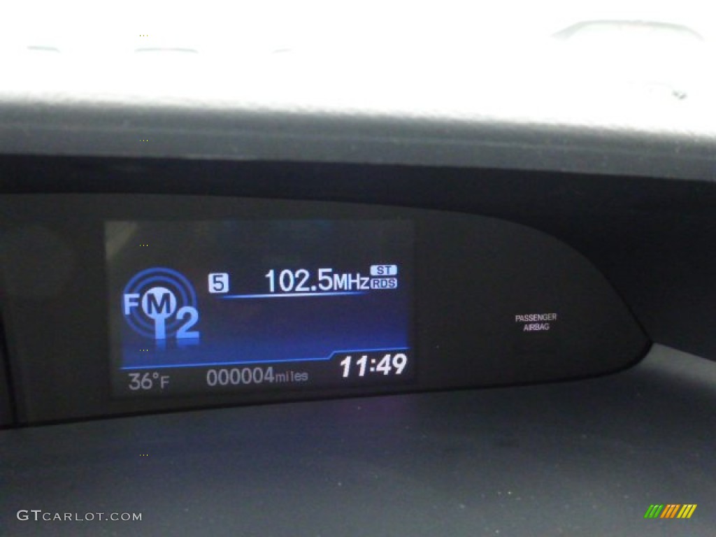 2013 Civic EX-L Sedan - Polished Metal Metallic / Gray photo #19