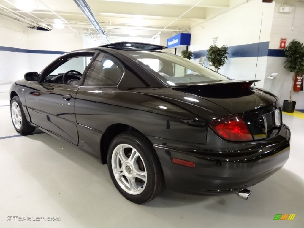 2005 Sunfire Coupe - Black / Graphite photo #9