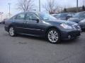 2010 Blue Slate Infiniti M 35 Sedan  photo #2