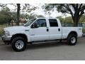 Oxford White - F350 Super Duty Lariat Crew Cab 4x4 Photo No. 2