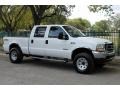 Oxford White - F350 Super Duty Lariat Crew Cab 4x4 Photo No. 10