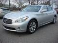 2012 Liquid Platinum Infiniti M 37 Sedan  photo #7