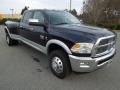 True Blue Pearl - Ram 3500 HD Laramie Crew Cab 4x4 Dually Photo No. 2