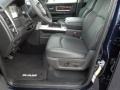 2012 True Blue Pearl Dodge Ram 3500 HD Laramie Crew Cab 4x4 Dually  photo #9