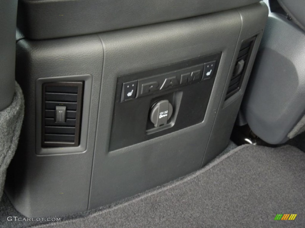 2012 Ram 3500 HD Laramie Crew Cab 4x4 Dually - True Blue Pearl / Dark Slate photo #22