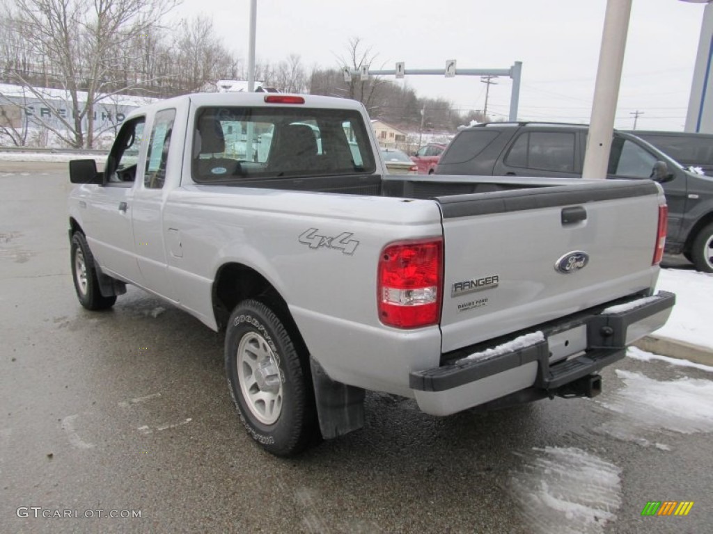 Silver Metallic 2011 Ford Ranger XLT SuperCab 4x4 Exterior Photo #75283365