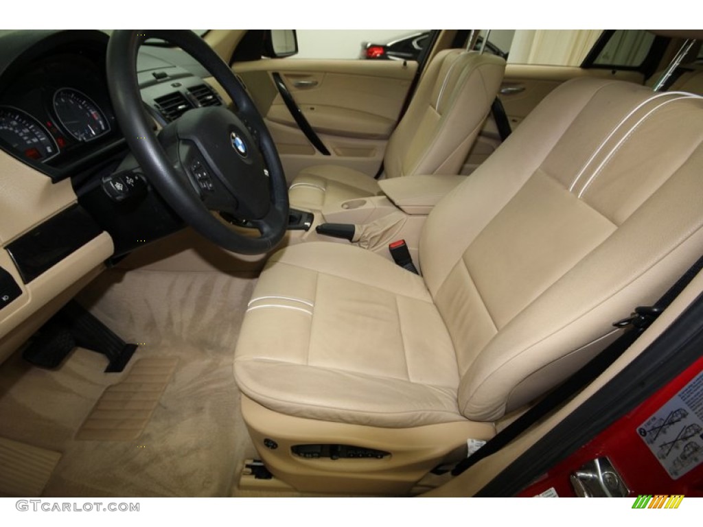 2007 BMW X3 3.0si Front Seat Photo #75284145