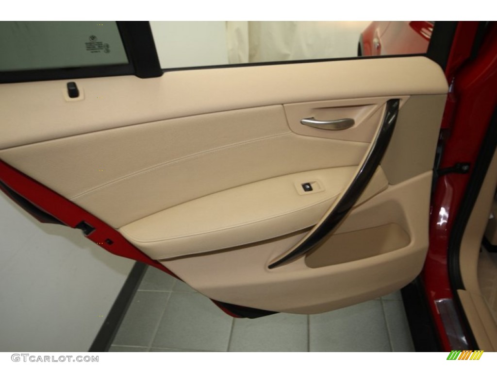 2007 X3 3.0si - Crimson Red / Sand Beige photo #27
