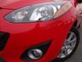 2011 True Red Mazda MAZDA2 Touring  photo #8