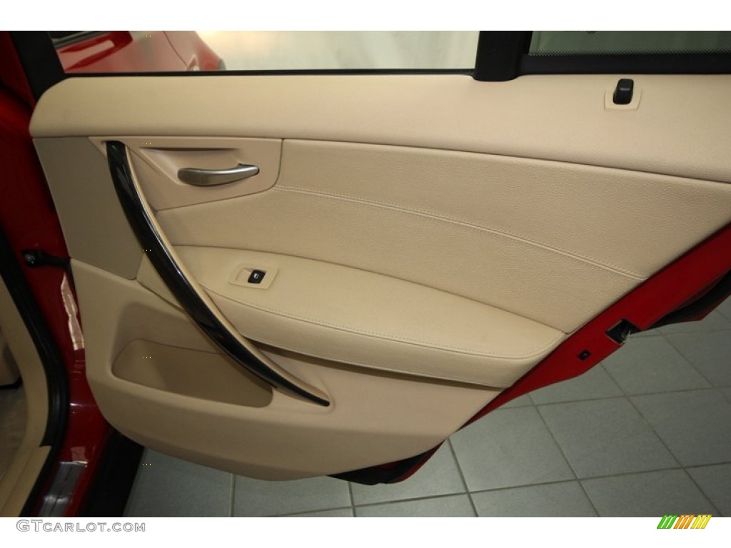 2007 X3 3.0si - Crimson Red / Sand Beige photo #32